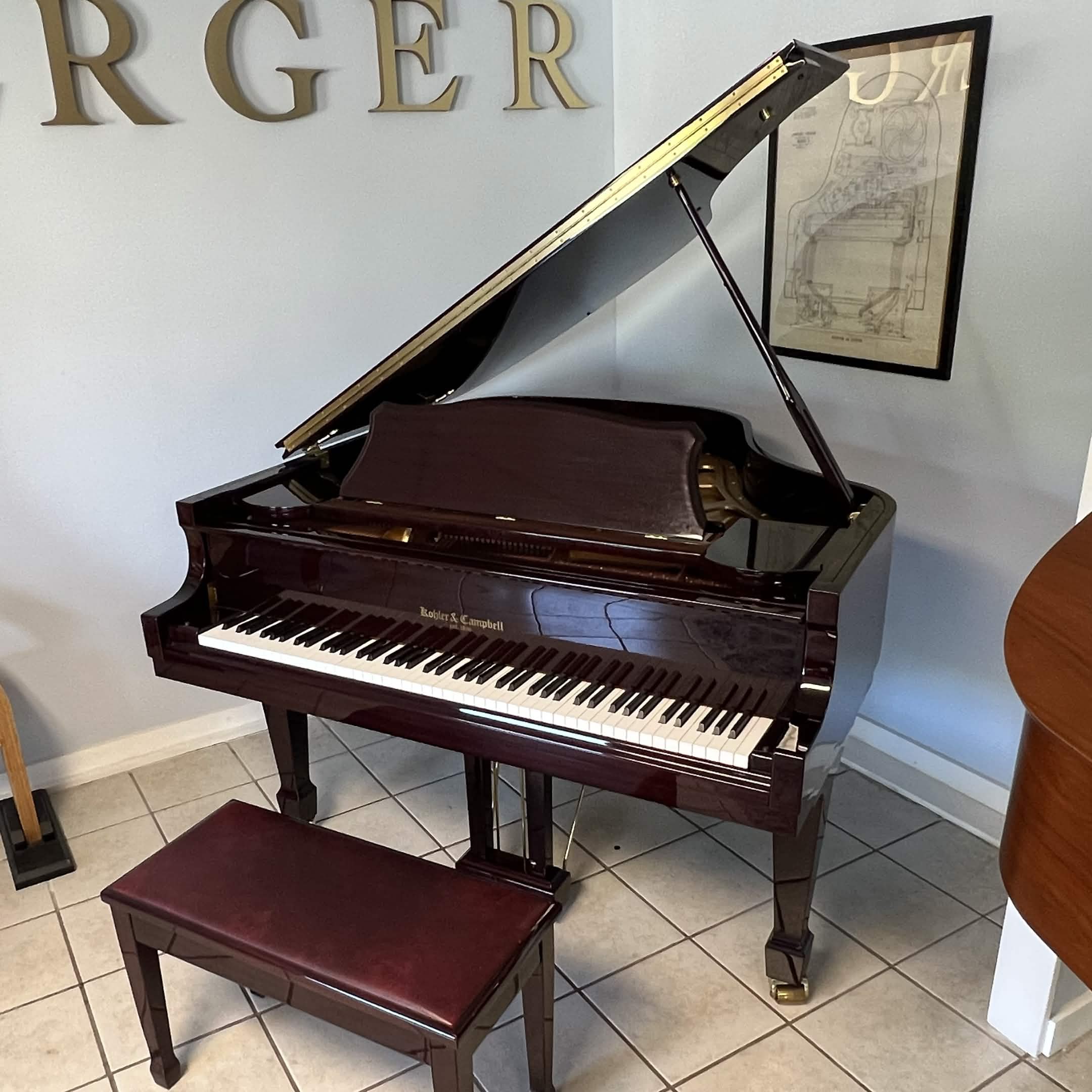 Kholer and Campbell Red Mahogany