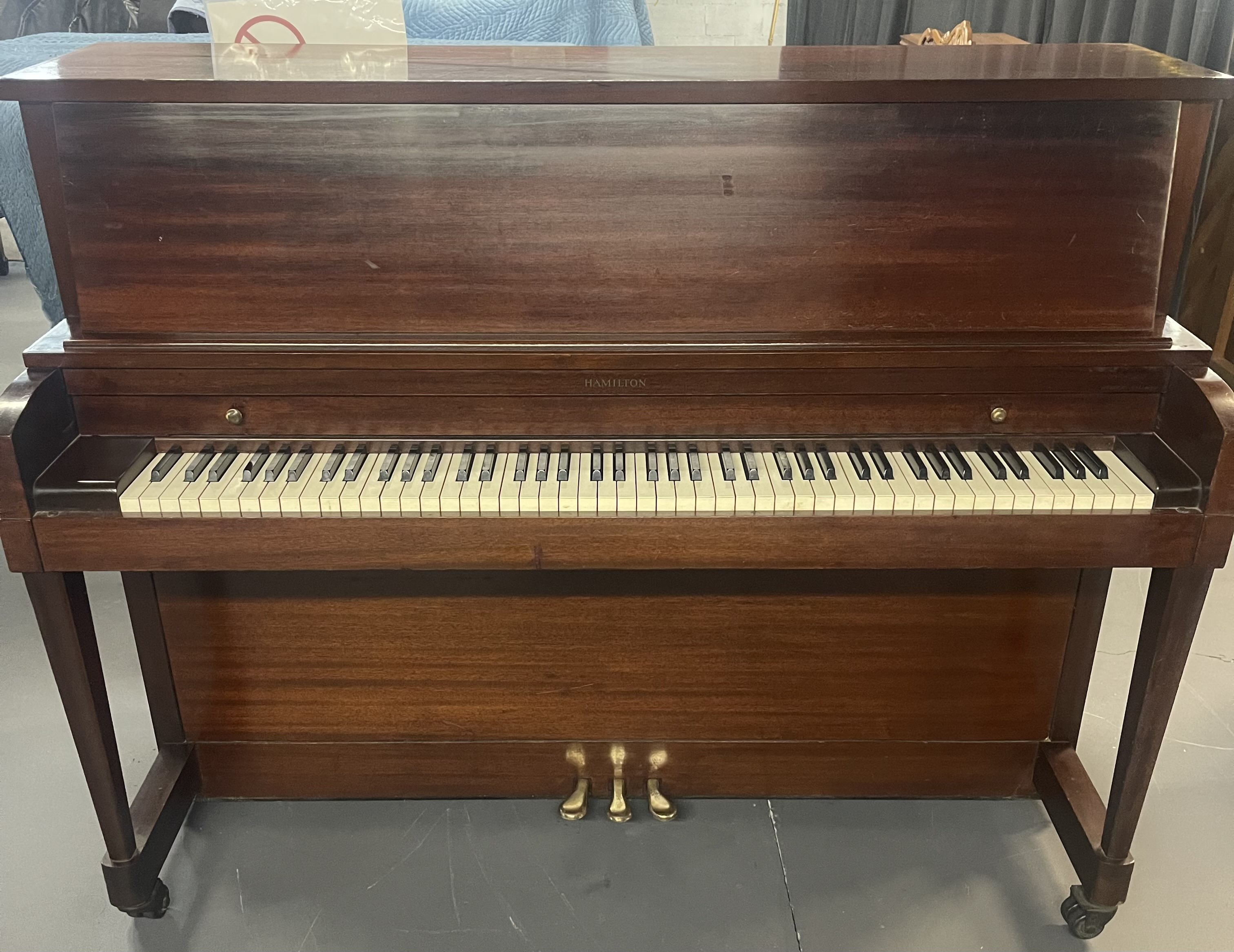 Charls R. Walter Studio Satin Oak